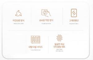 한일의료기 그래핀원단 프리미엄 온수매트 특징 1