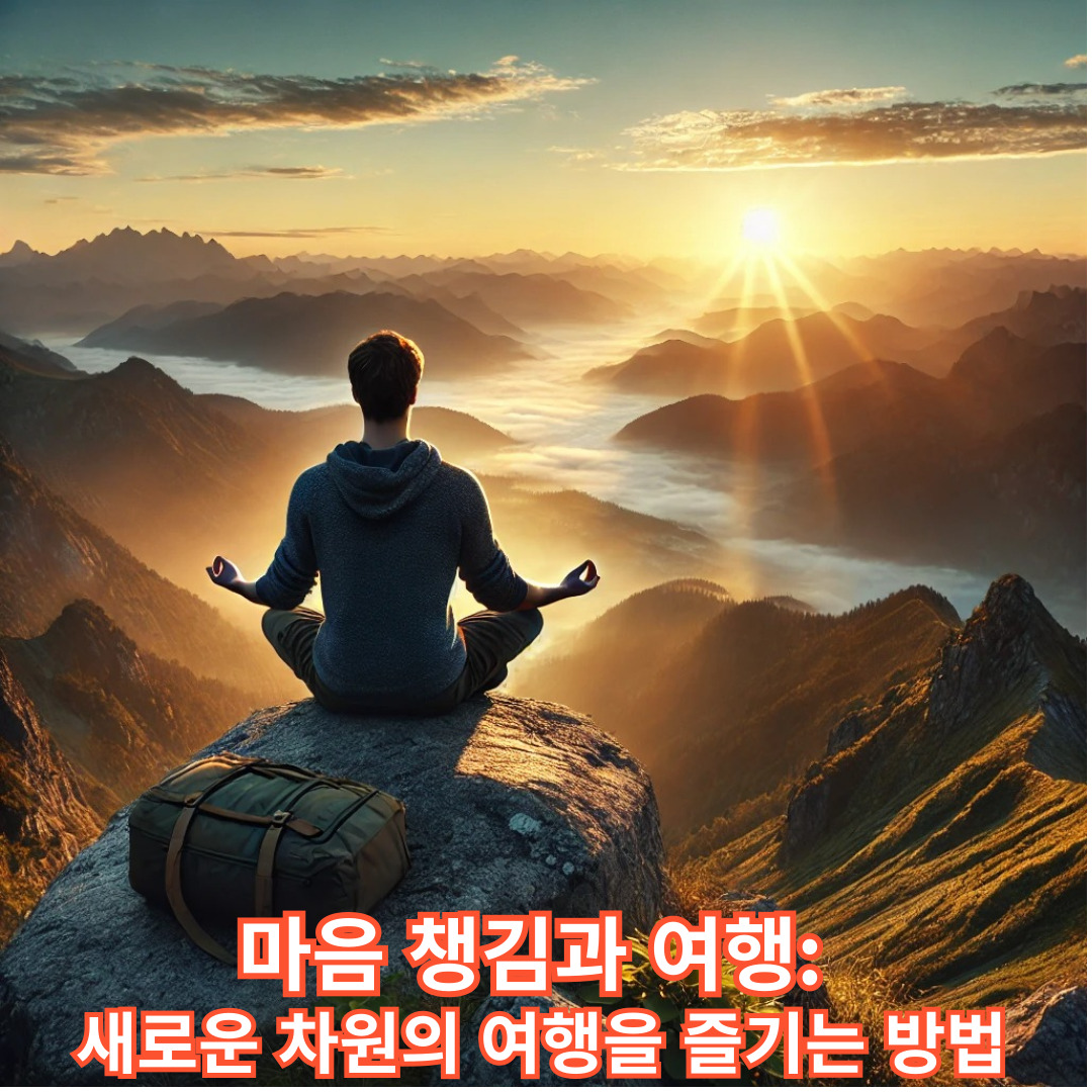 마음 챙김과 여행: 새로운 차원의 여행을 즐기는 방법