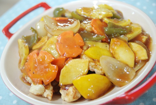 해물 탕수육 사진