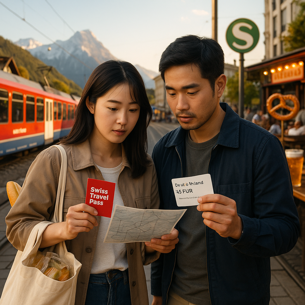 스위스 독일 여행경비 절약법과 물가 비교