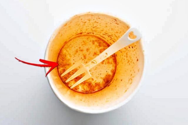 재활용 불가품목, 컵라면 용기