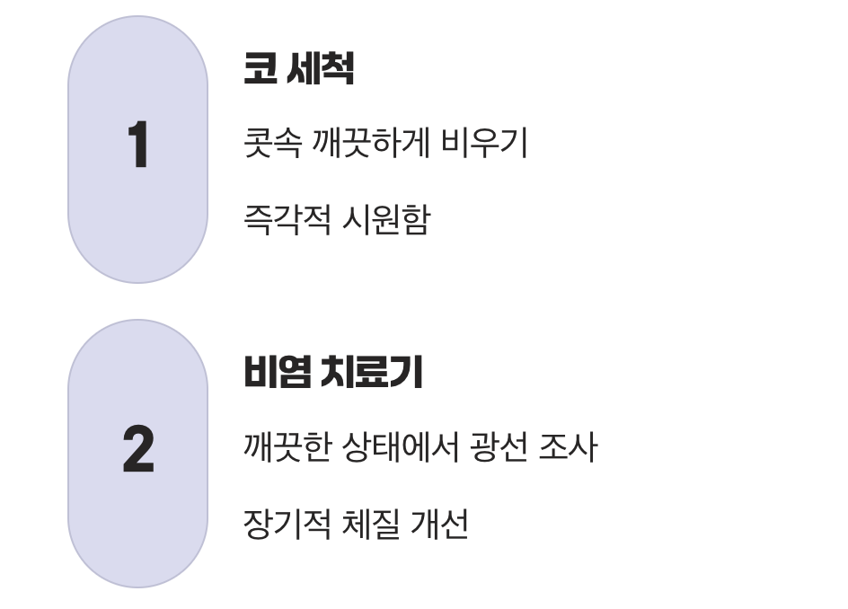 4. 최고의 조합&amp;#44; &amp;#39;선 세척&amp;#44; 후 진정&amp;#39;