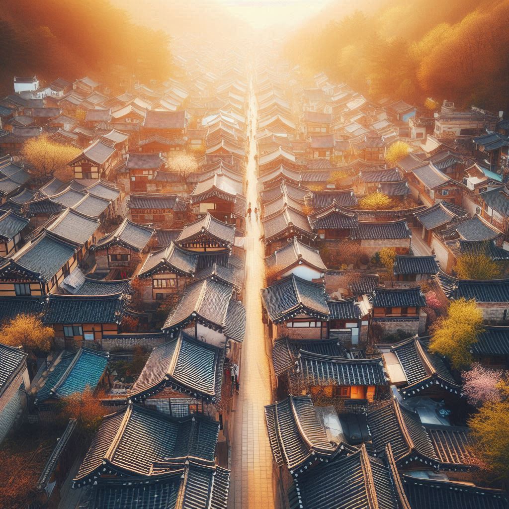 전주 한옥마을 봄 전경 당일치기 여행