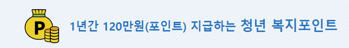 청년복지포인트