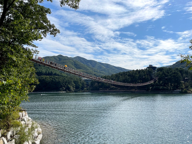 경기도 파주 마장호수출렁다리 소개