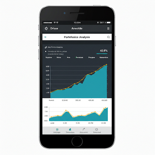 포트폴리오 분석 도구 화면 예시