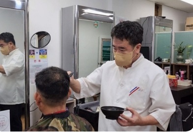 시니어이발의신