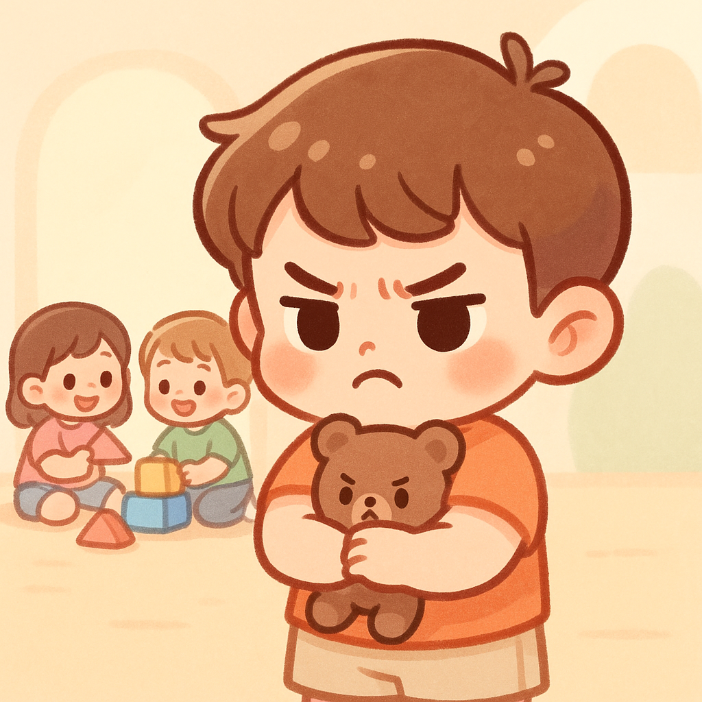 자기 중심적인 아이