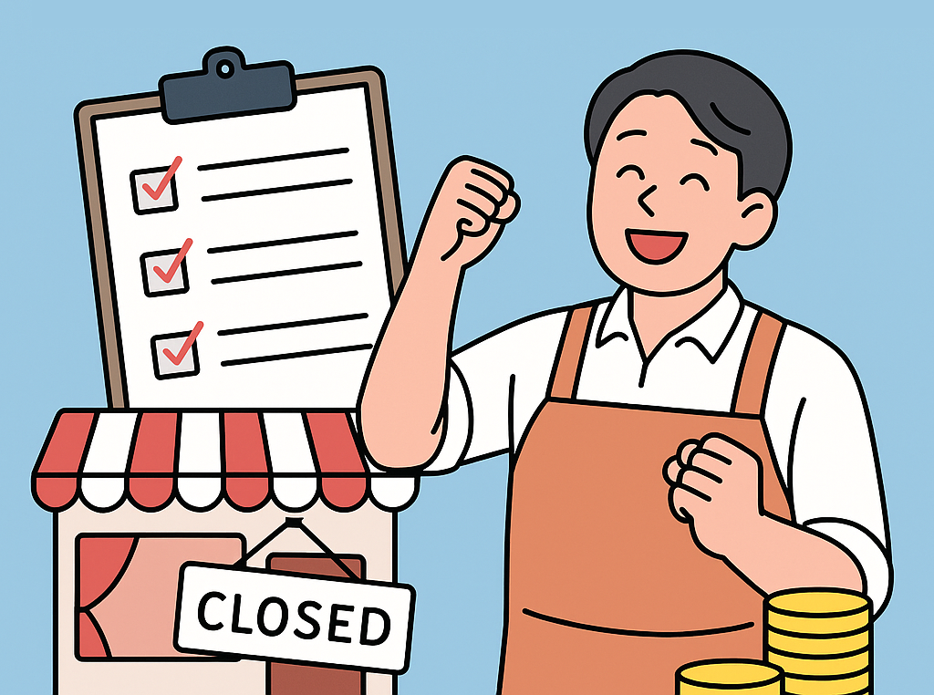 소상공인 폐업자 저금리 장기분할상환