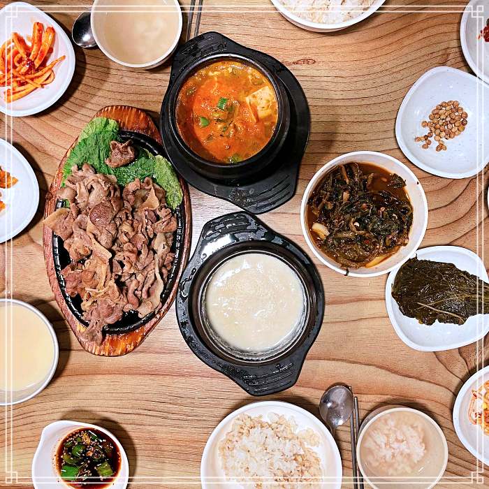 포천 고모리 저수지 맛집 된장, 두부, 우거지 베이스 시레기 정식