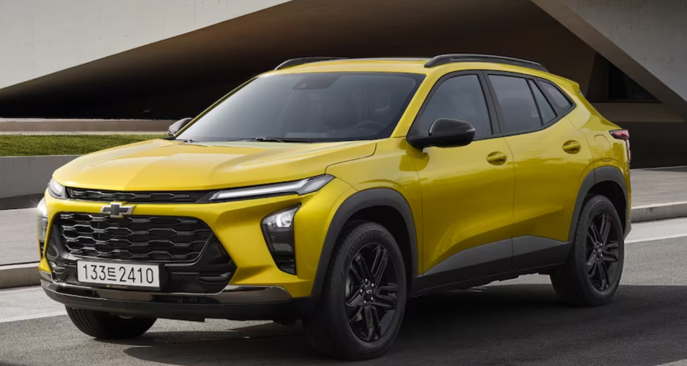 트랙스 크로스오버 어반 옐로우 색상