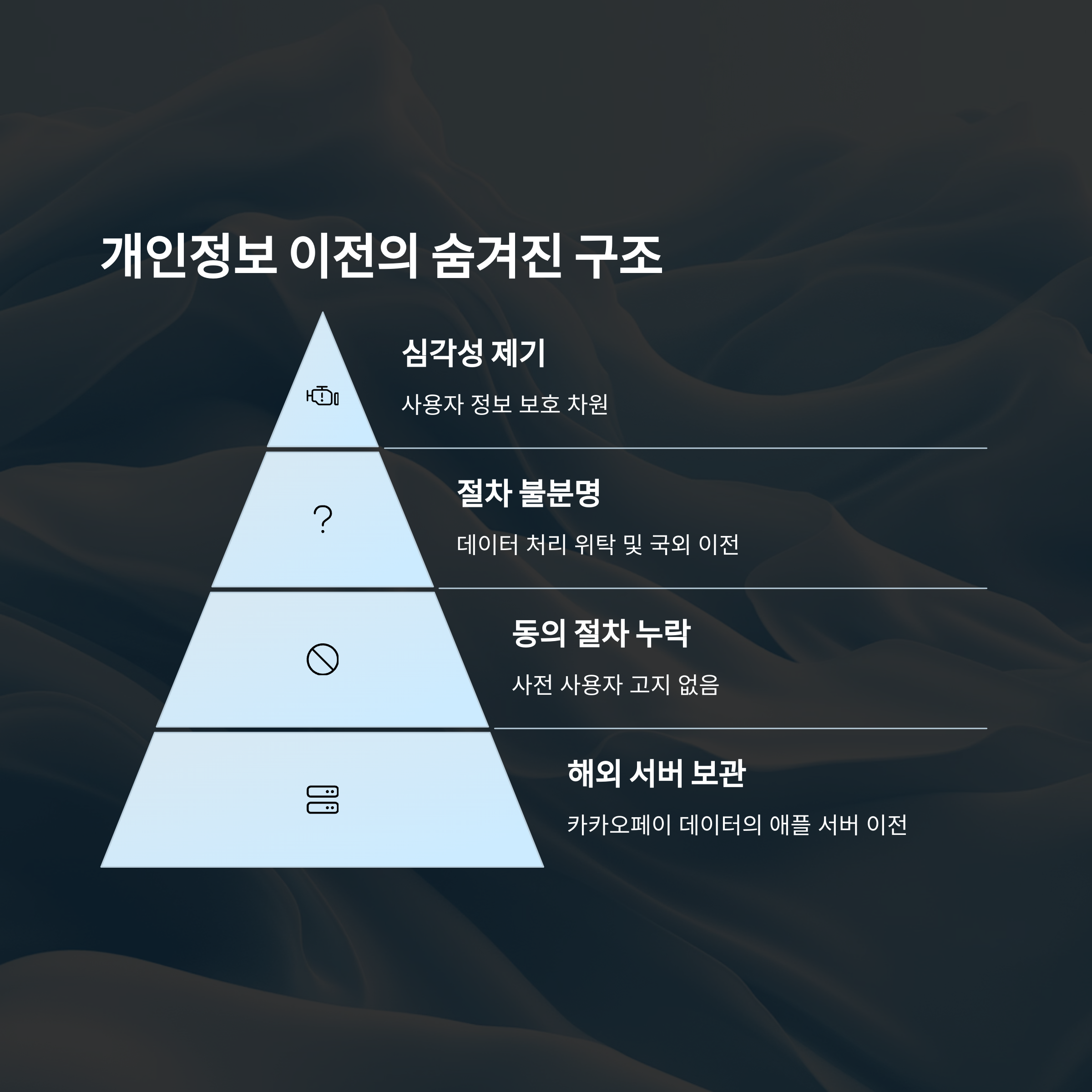 개인정보 이전의 구조