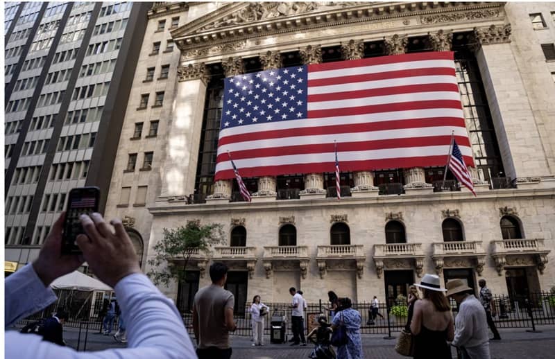 The New York Stock Exchange building. The S&amp;P 500 is up 17% so far this year. Seeger Gray/WSJ