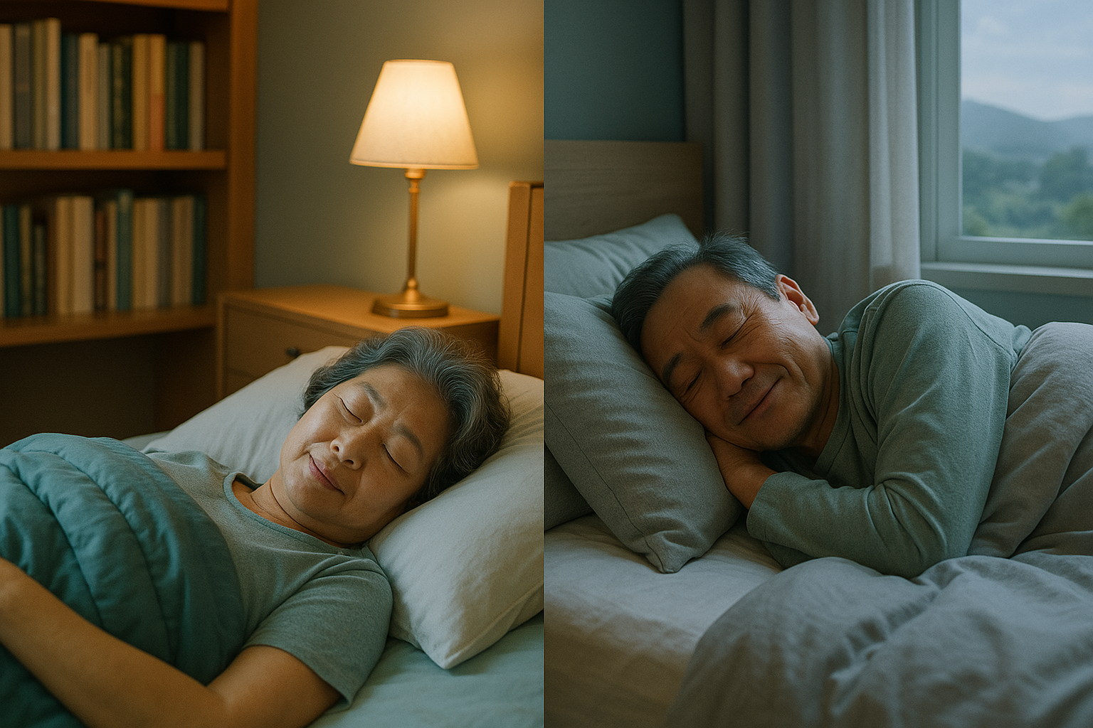 나이 든 부부, 왜 각 방을 쓸까?