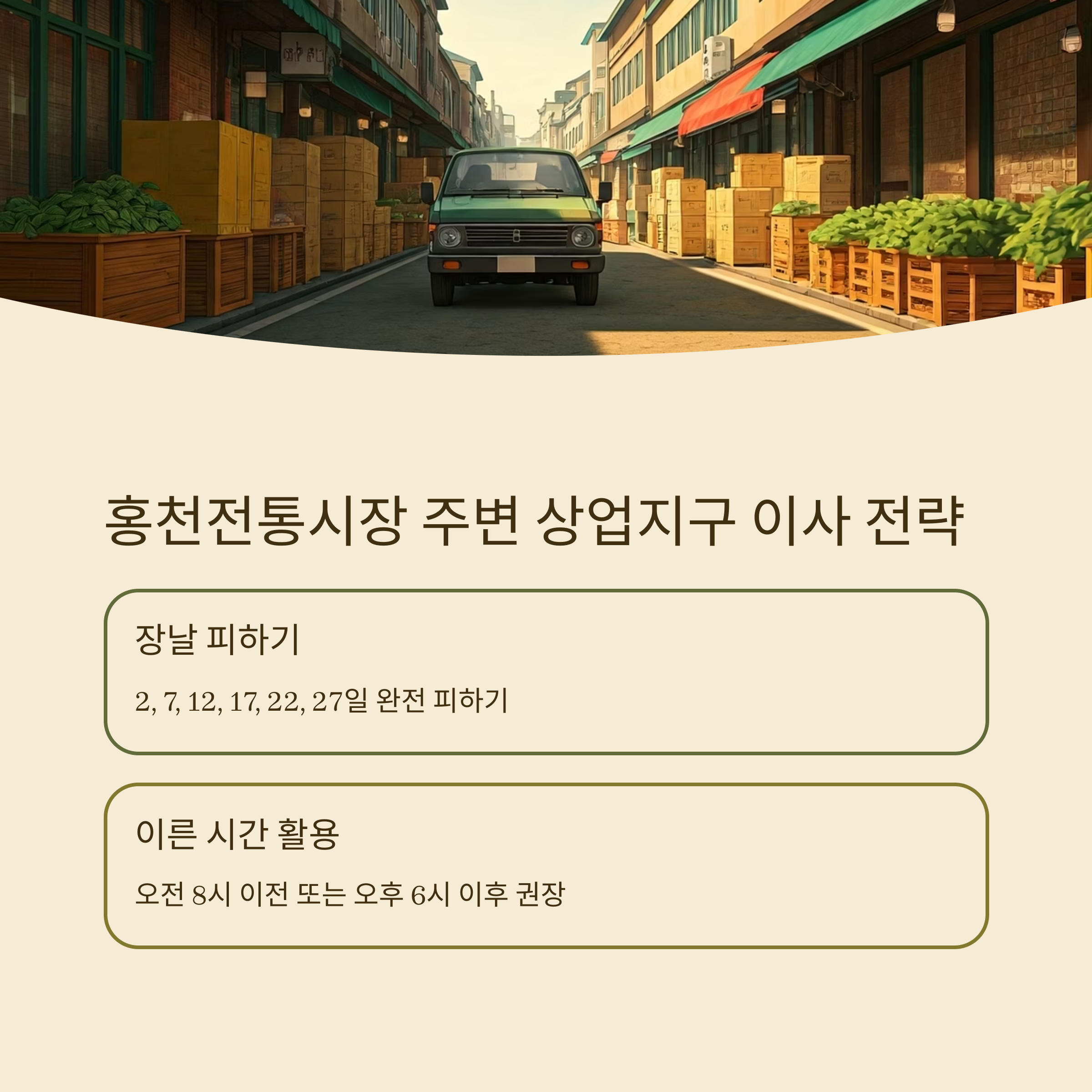 홍천 이삿짐센터 구역별 이사