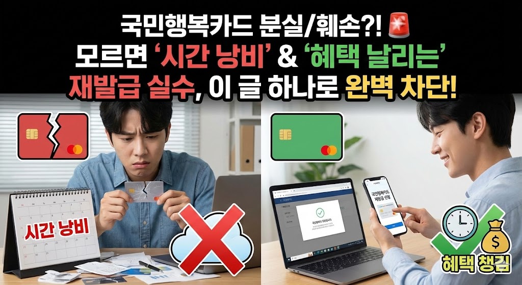 국민행복카드 분실/훼손?