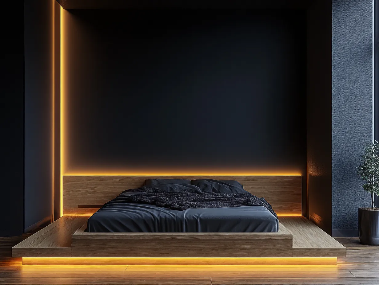 블랙 침대 프레임의 소재별 특징