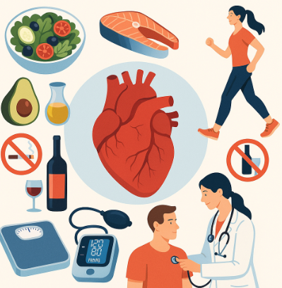 심혈관 건강에 대한 사진