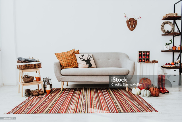 가을인테리어 러그