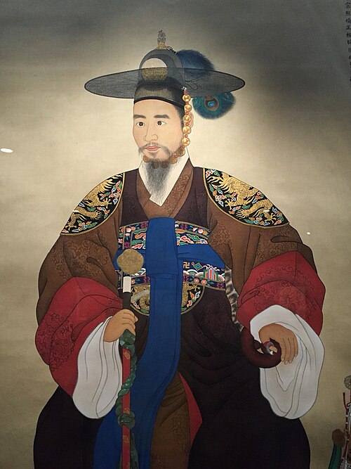 복원된 철종의 어진 (위키미디어 제공)