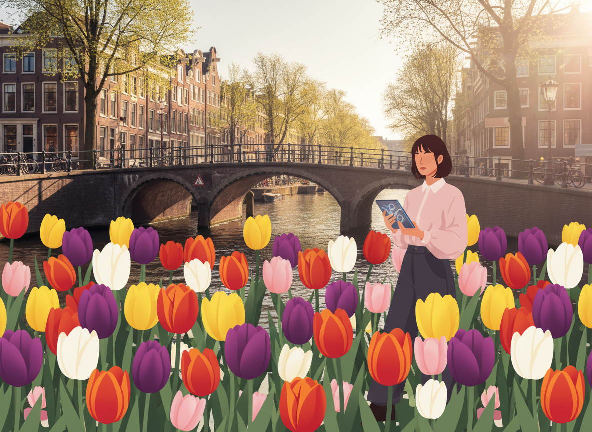 네덜란드 튤립 축제 큐켄호프 예약