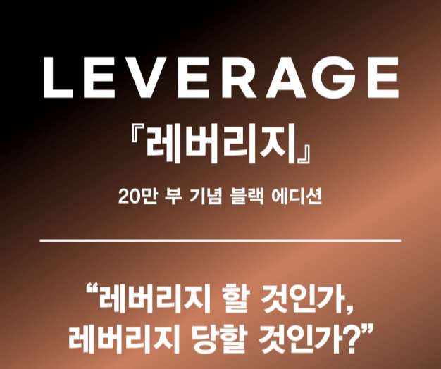 ▲ 롭무어 '레버리지' 핵심 요약: '열심히 일하지 말고 시스템을 이용하라' (이미지 : 예스24)