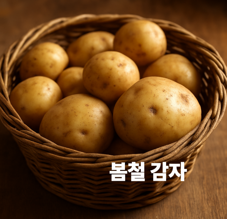 비타민C풍부 피부회복 콜라겐합성 노화방지 봄철 감자 효능 영양성분