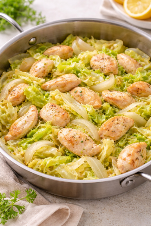 천연 단맛 닭고기 양배추 진밥 완성 농도와 12개월 아기 식단