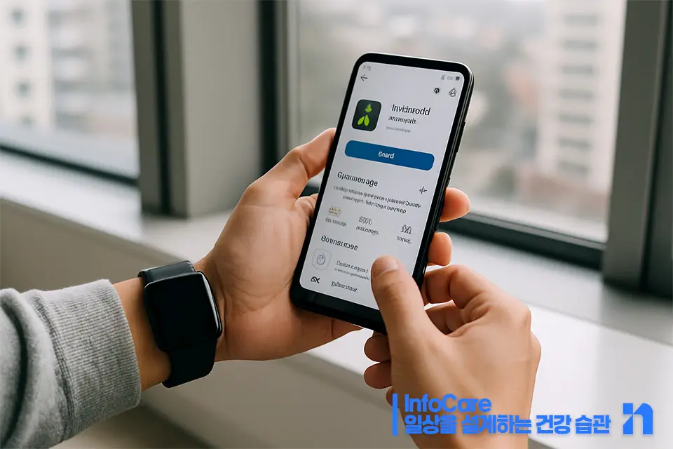 손목닥터 9988 신청방법 앱 설치