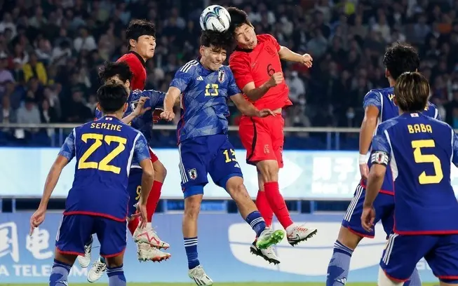 항저우 아시안게임 한일전 남자 축구 우승