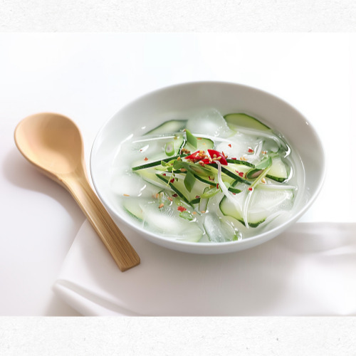 레몬 변주 오이냉국