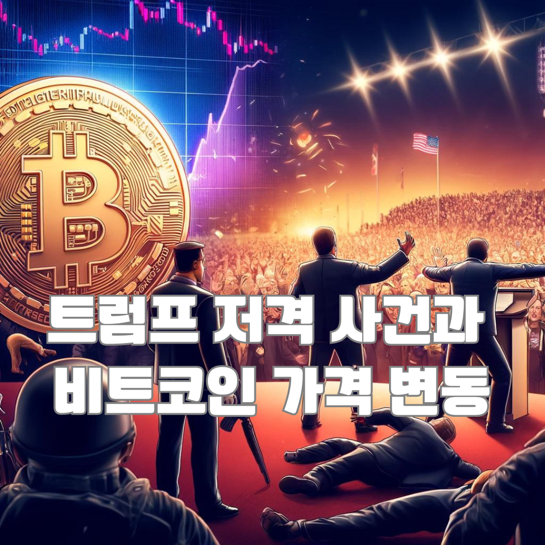 트럼프 전 대통령 저격 사건이 비트코인 가격에 미치는 영향