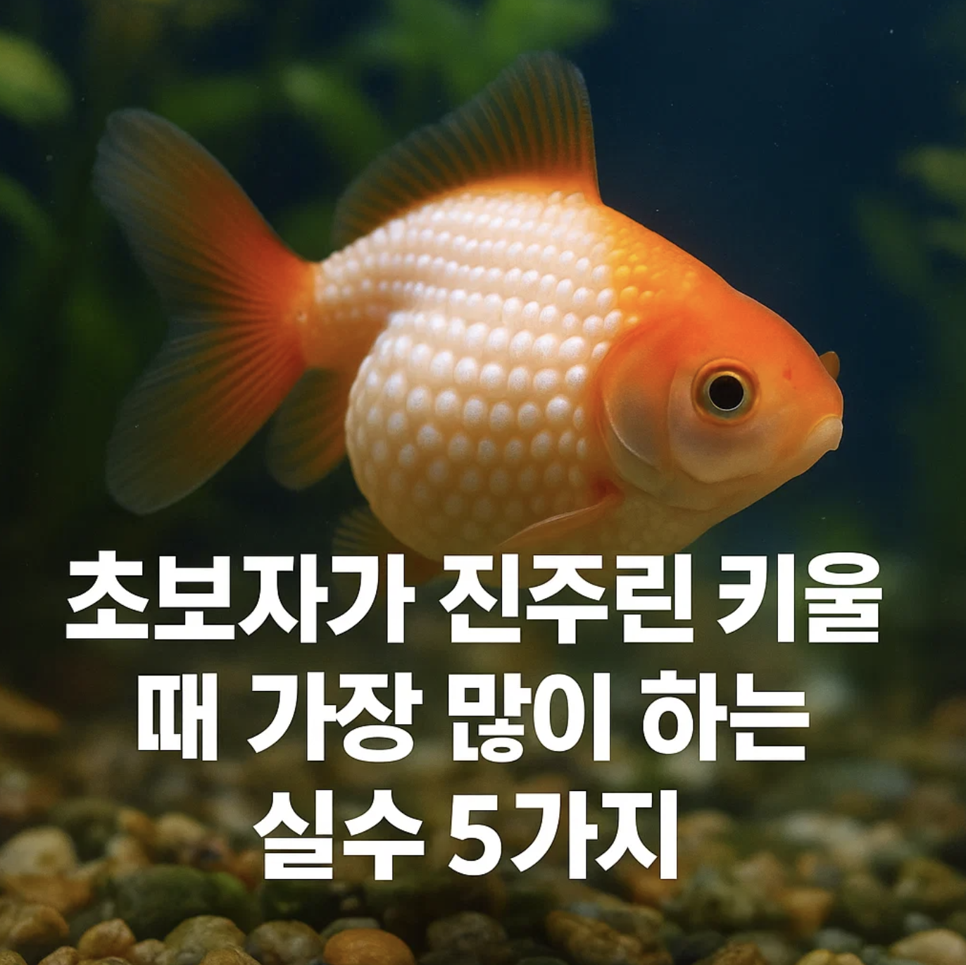 초보자가 진주린 키울 때 가장 많이 하는 실수 5가지