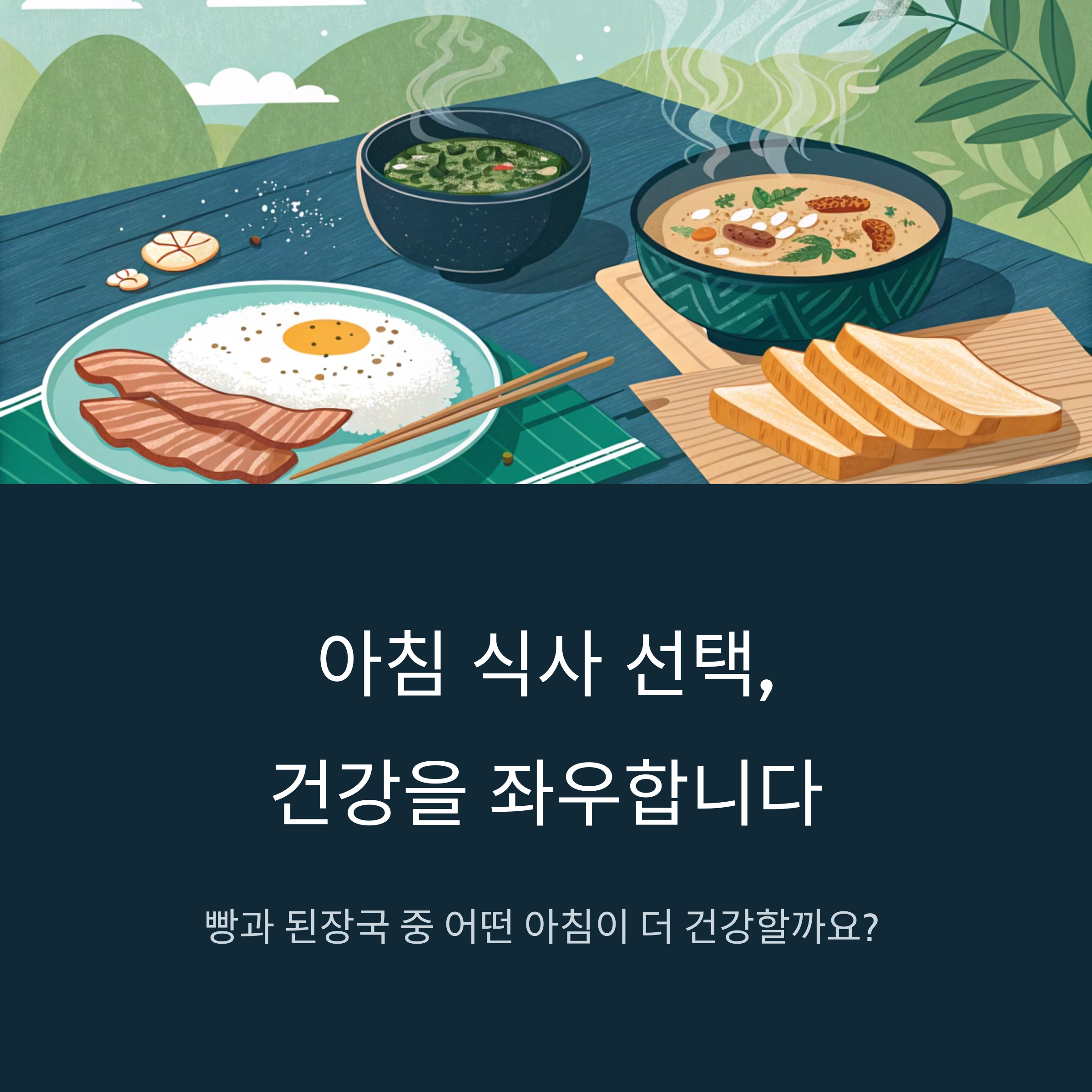 영양으로 본 최고의 아침 식단