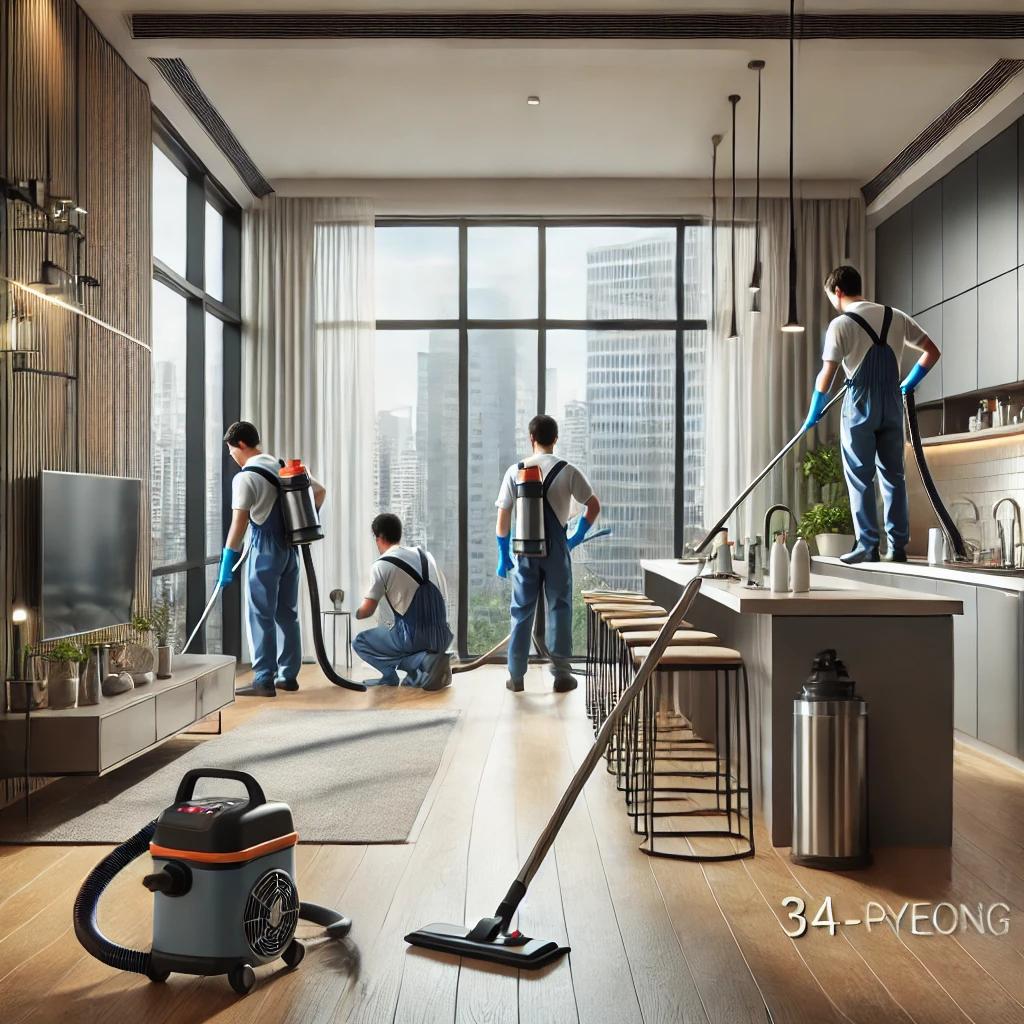 34평입주청소비용