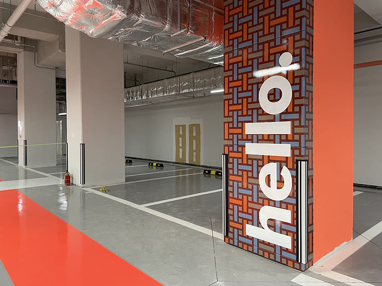 트렌디한 갤러리로 재탄생하는 아파트 공간들 - 현대건설편