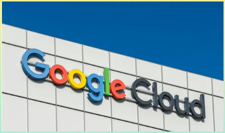 미국 캘리포니아 서니베일의 캠퍼스에 있는 건물에 구글 클라우드 사진. 구글이 제공하는 구글 클라우드 플랫폼은 클라우드 컴퓨팅 서비스 모음.