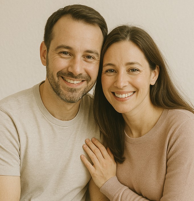 긍정적인 부모의 모습 사진