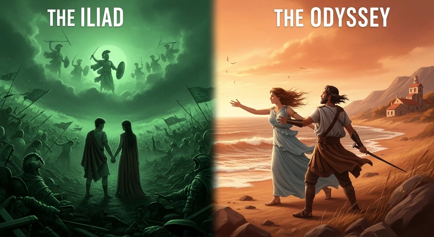 일리아드 vs 오디세이 사랑 앞의 신들 관련 사진