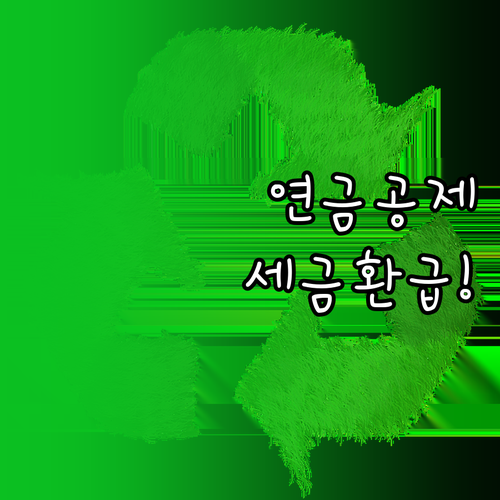 지역가입자 국민연금 소득공제 서류 발..