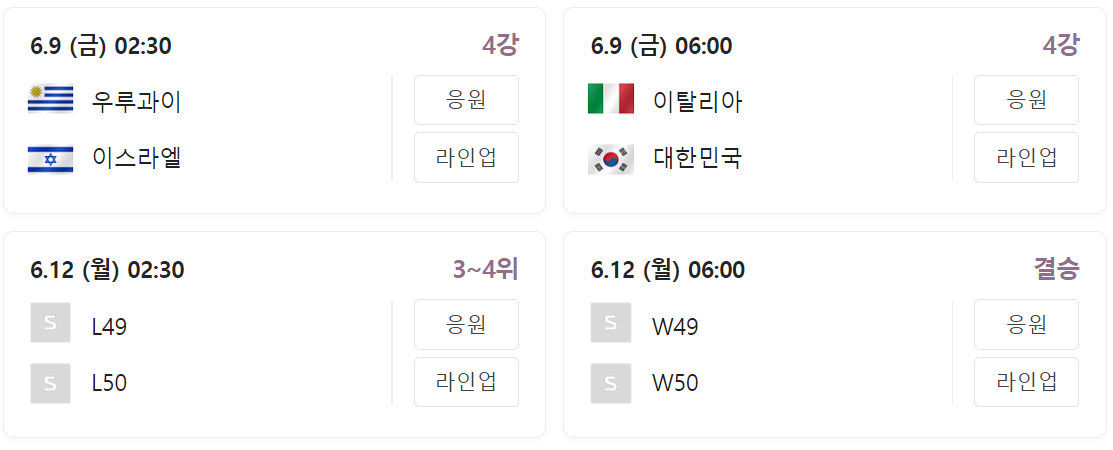 FIFA U-20 월드컵 아르헨티나 2023한국축구일정.대한민국vs나이지리아