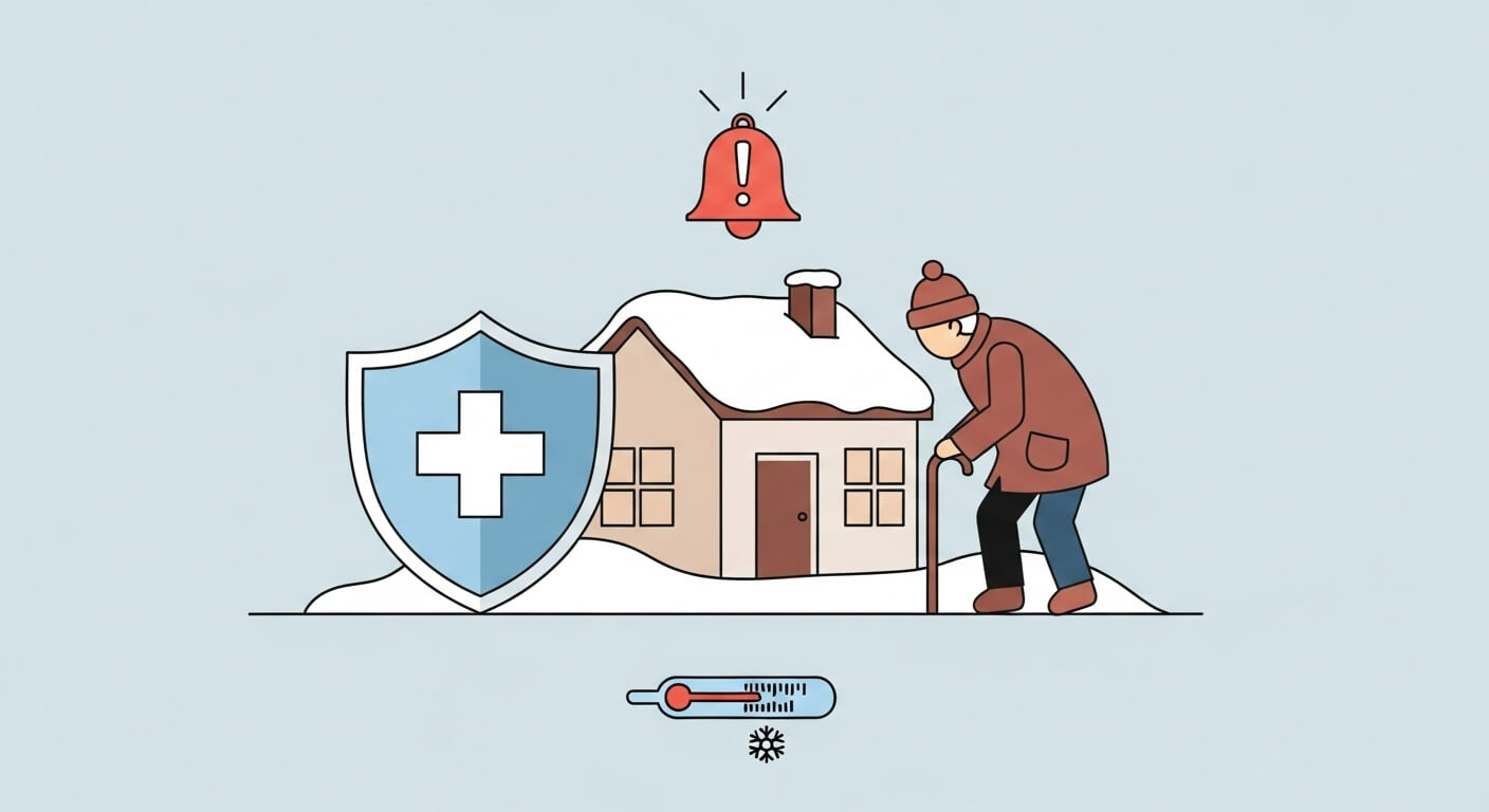 농촌 노인 건강 리스크 (고독사, 질환, 한파)