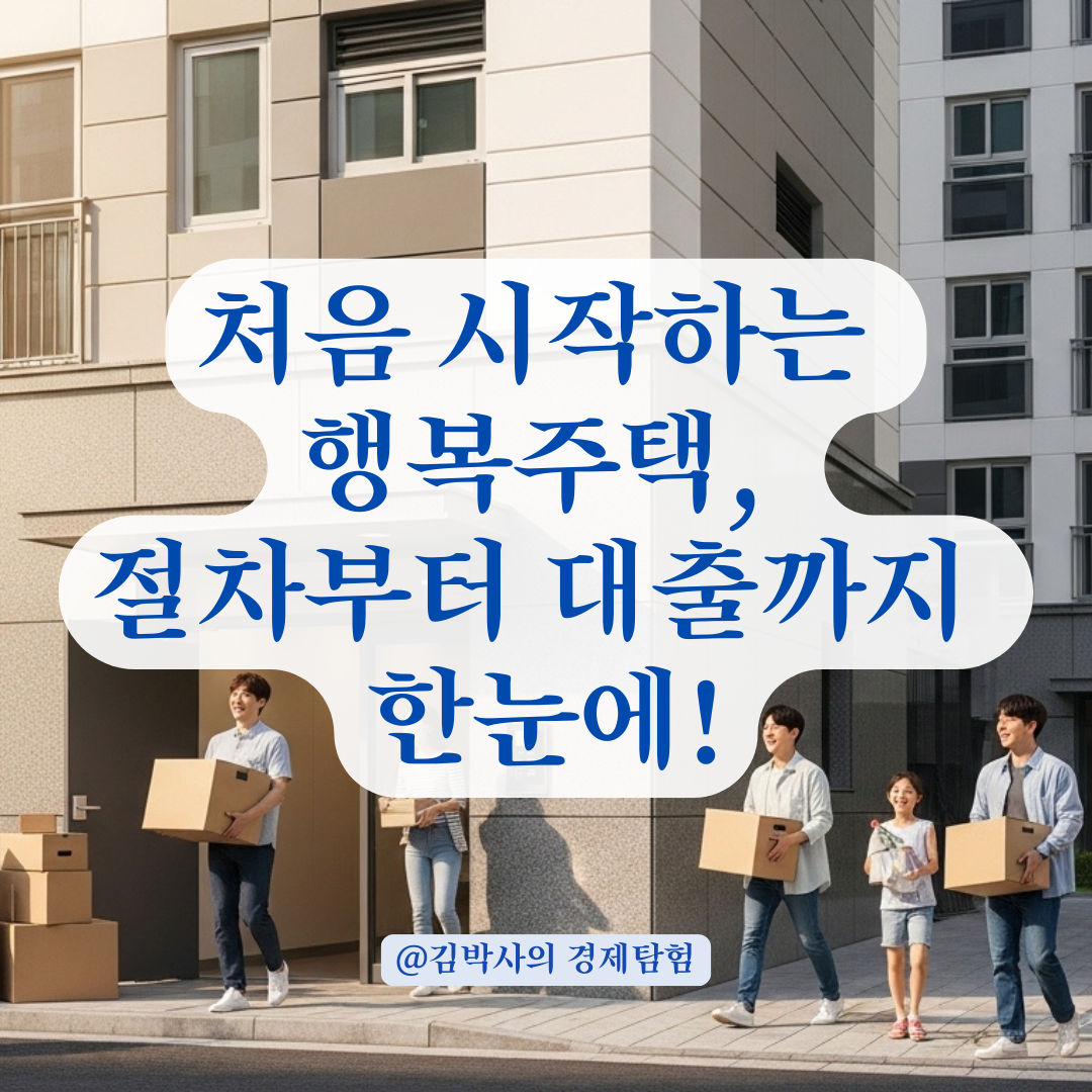 LH 행복주택 계약부터 보증금 대출까지, 처음 준비할 때 꼭 알아야 할 절차 정리.