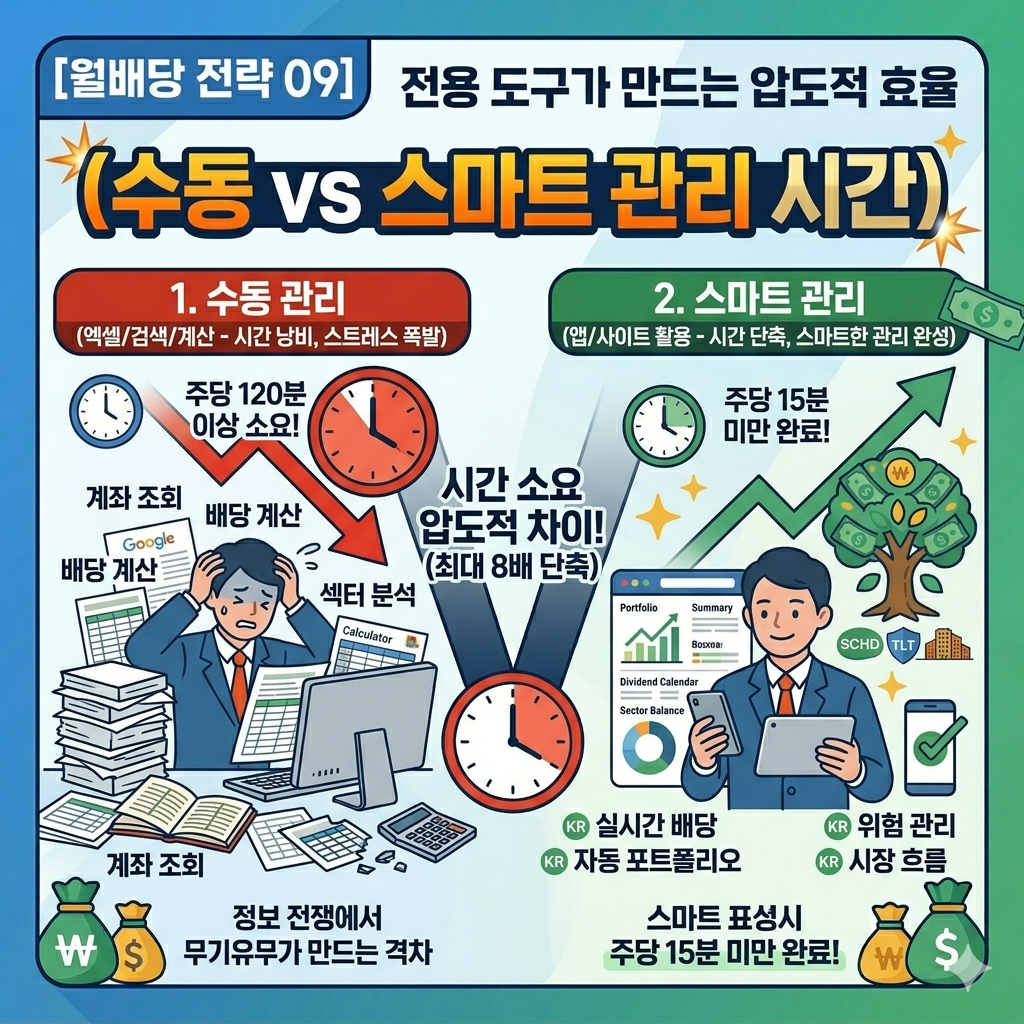 월배당 관리를 위한 앱과 사이트