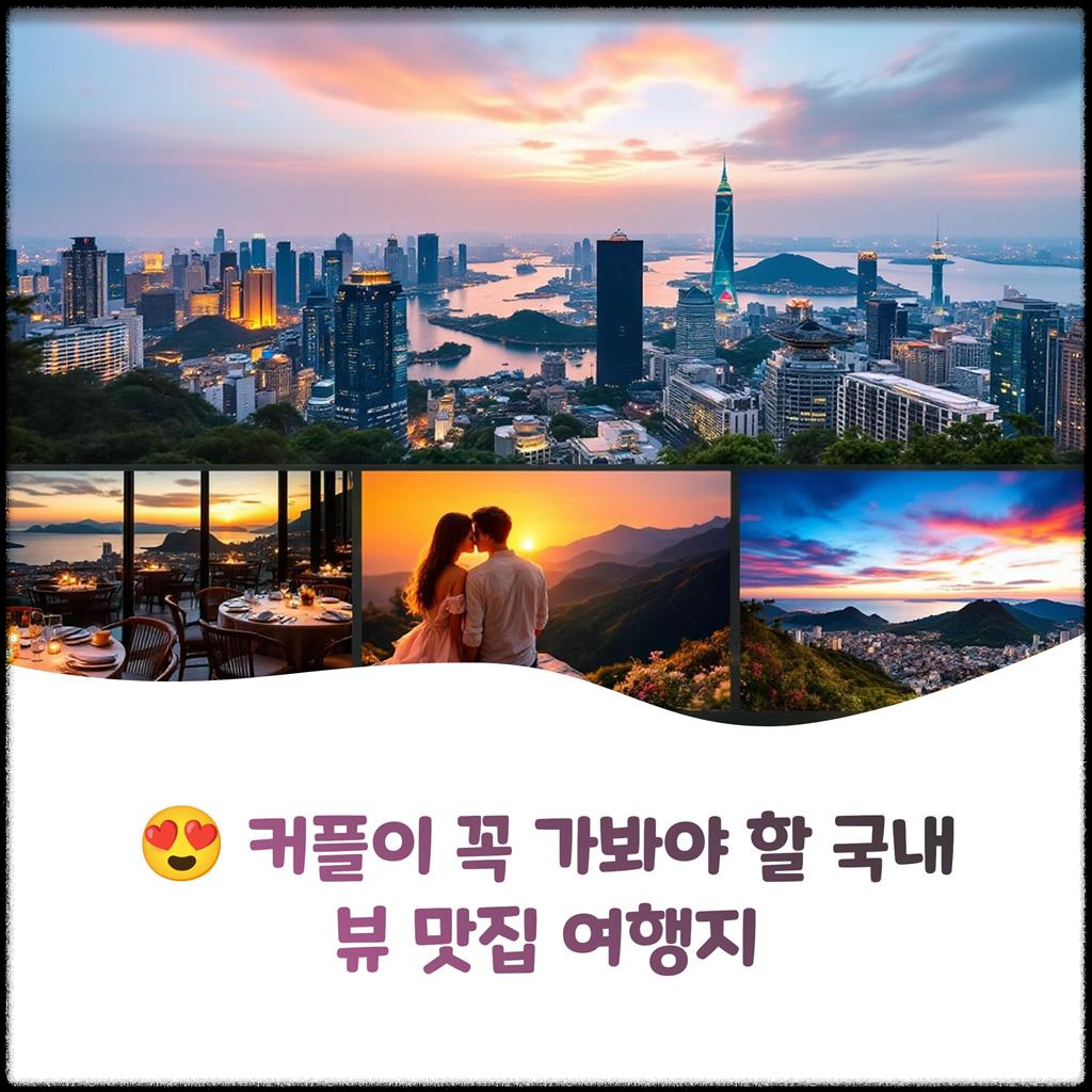 커플이-꼭-가봐야-할-국내-뷰-맛집-여행지