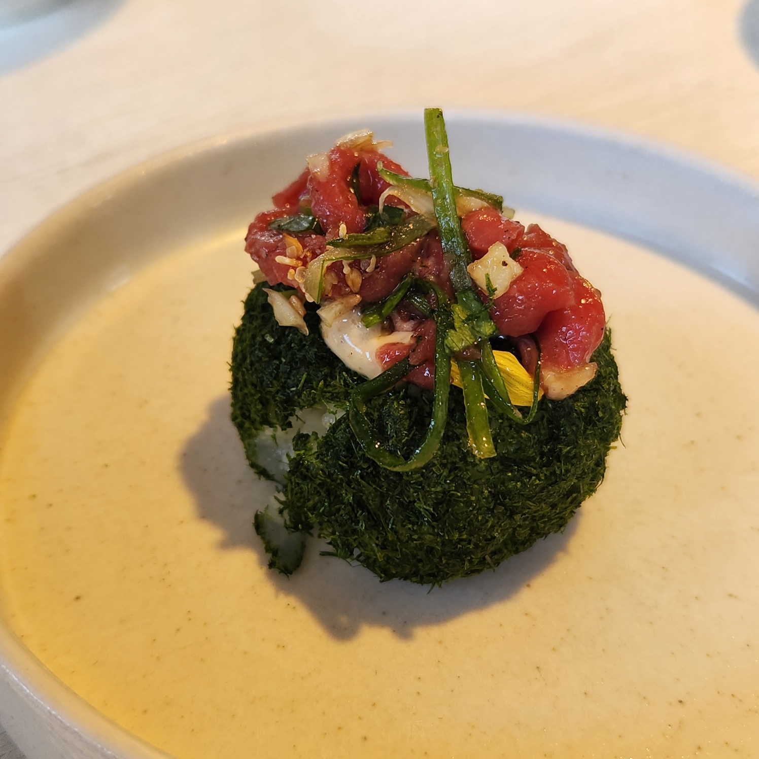 감태육회주먹밥