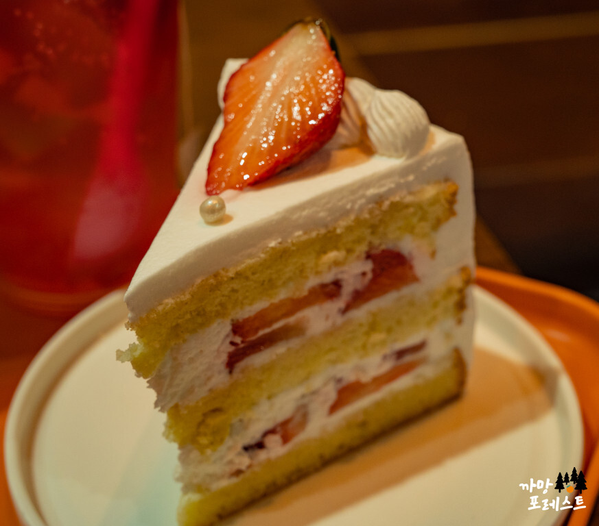 사맛디 커피실록 음료 케이크