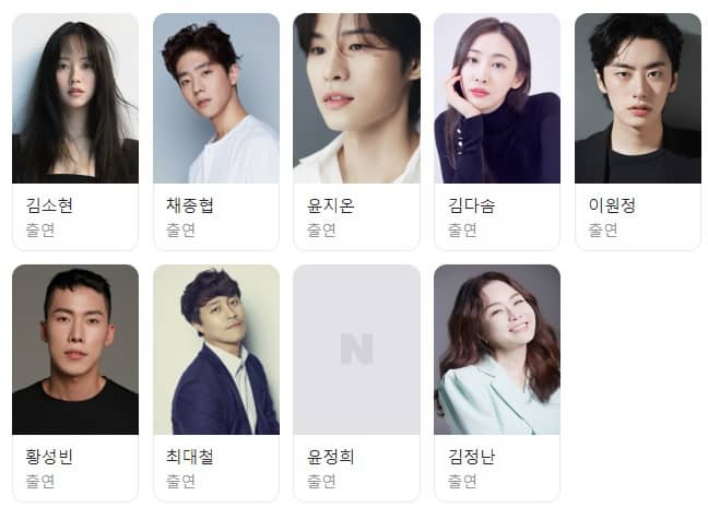 우연일까 등장인물 출연진