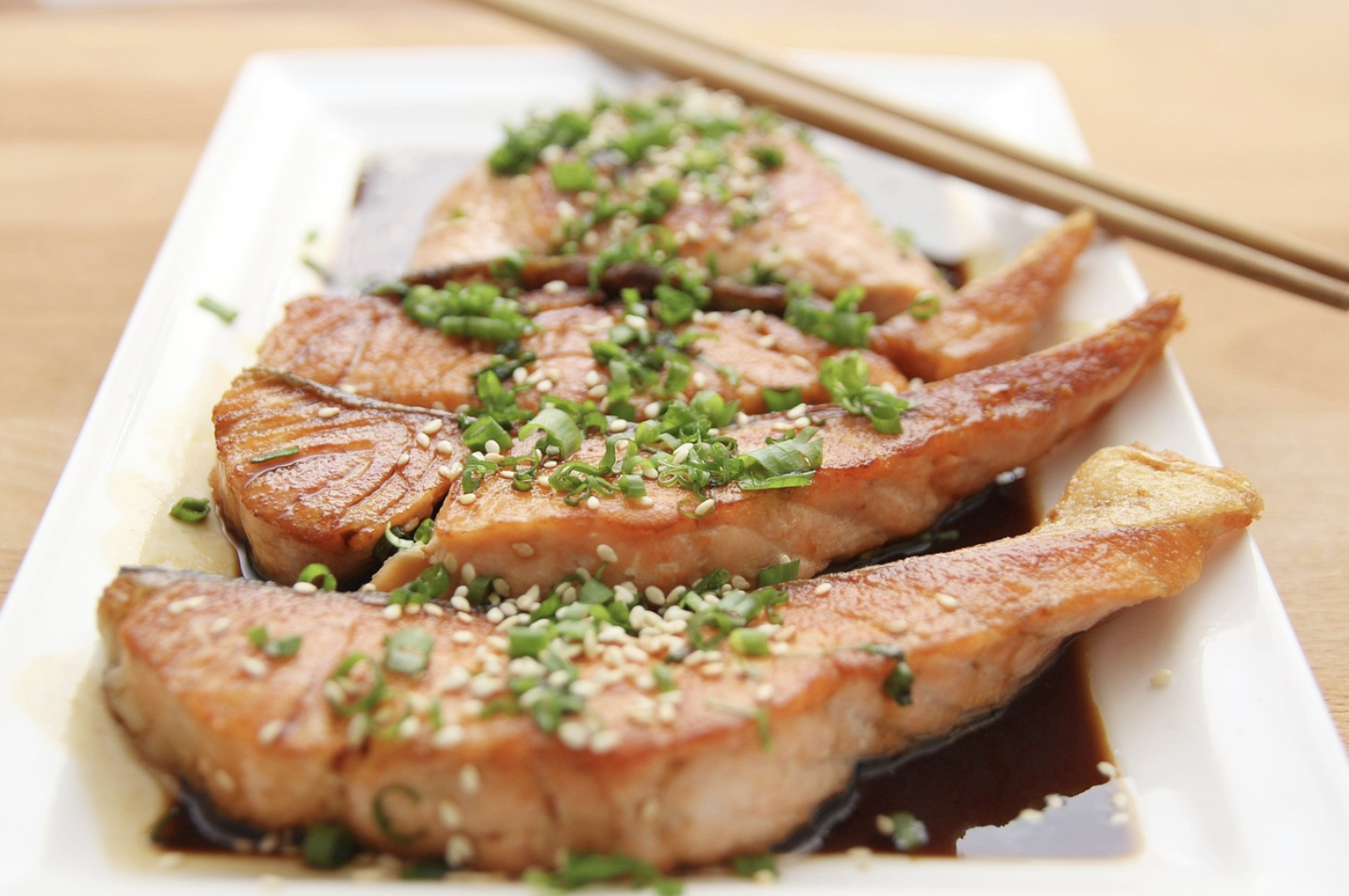 연어 스테이크 사진