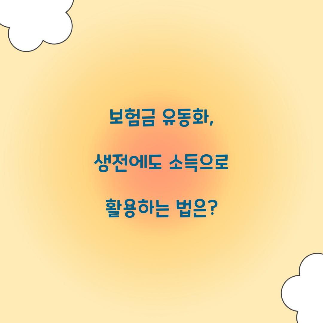 보험금 유동화